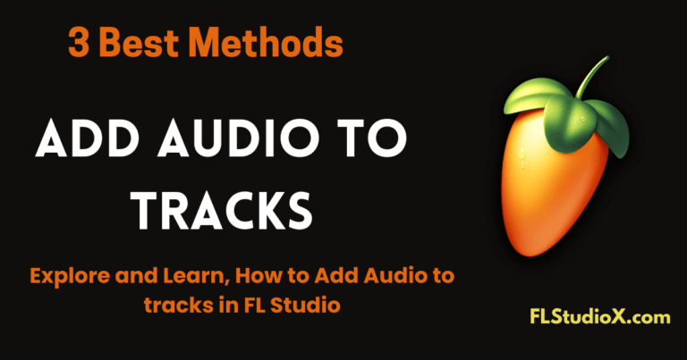 Add Audio to Tracks