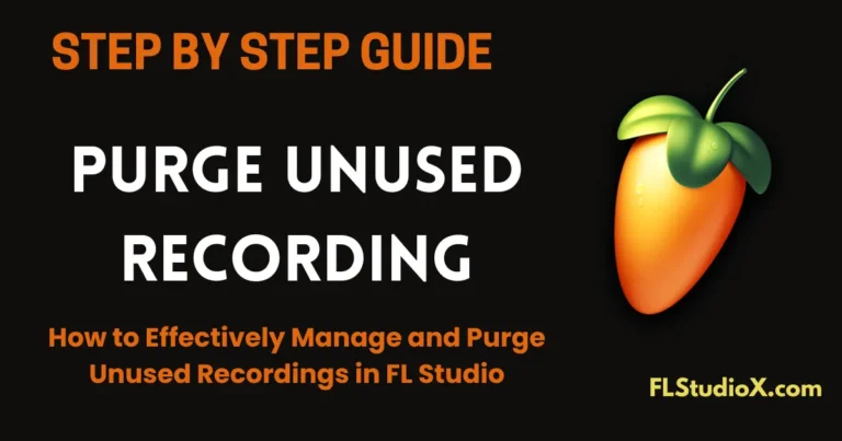 Purge Recording in FL Studio